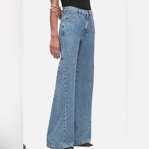 Frame Le Baggy Palazzo wide leg jeans size 4 or 26 waist